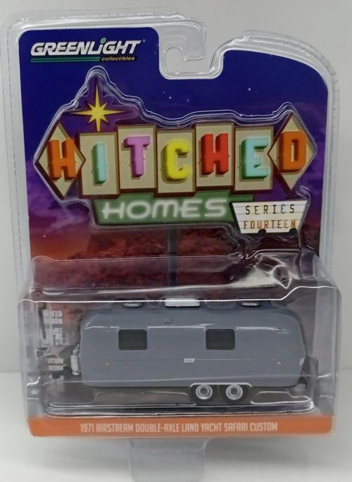 1:64 1971 Aırstream Double Axleland Yacht Safari Custom Caravan Gri
