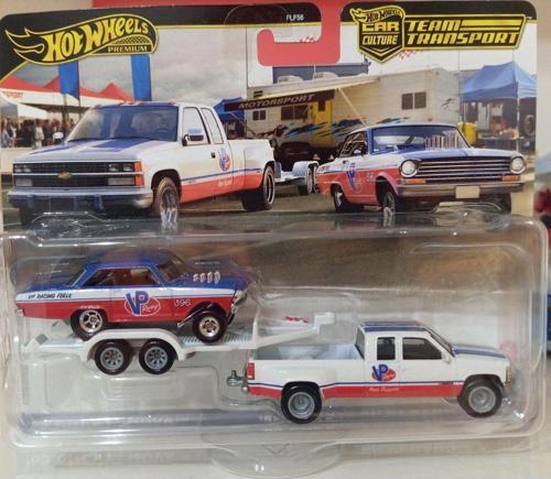 1:64 Team Transport 63 Chevy Nova 88 Chev Silverado