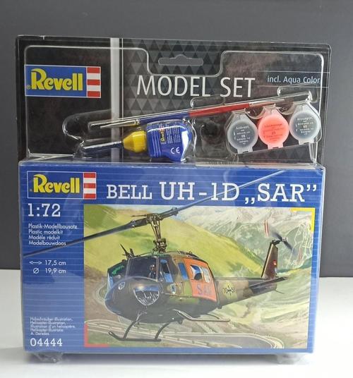 1:72 Bell Uh -Id,, Sar Helikopter (Maket Kit Plastik)