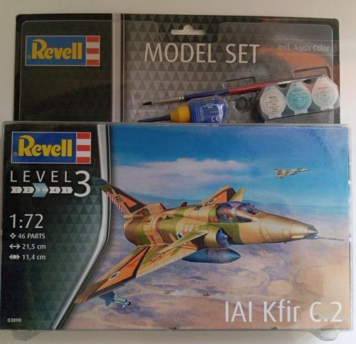 1:72 Iaı Kfir C. 2 Savaş Uçağı ( Maket Kit)