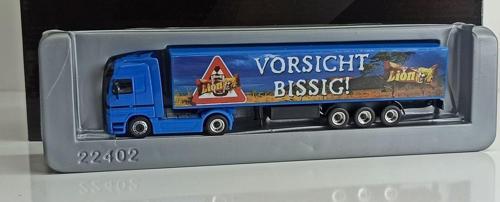 1:87 Mercedes Benz Actros Dorseli Tır Vorsıcht Bissıg! ( Küçük Boy)