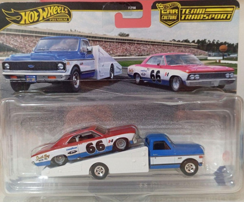 1:64 Team Transport 66 Chevelle /72 Chev Rampa Kamyonu