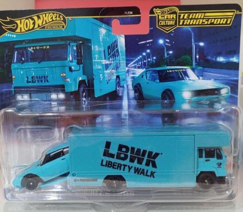1:64 Team Transport Nissan Skyline 2000 Ve Tasıyıcı Kamyon