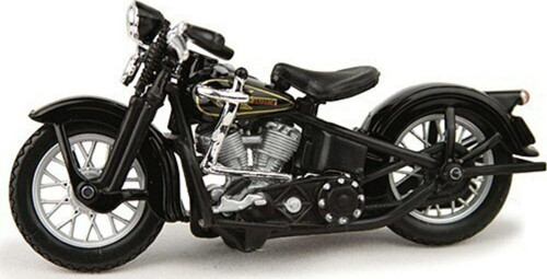 Harley Davidson 1936 El Knucklehead 1:24 Ölçekli Model Anahtarlık Hediyeli