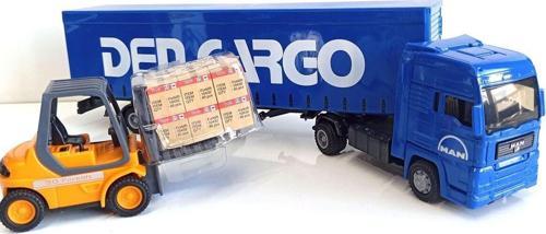 1:48 Man Dorseli Tır Ve Forklift
