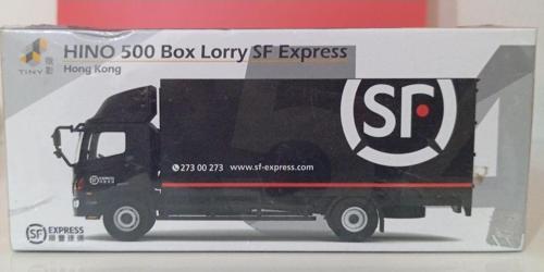 Hino 1:64 500Box Lorry Sf Express Kamyon (8 Cm Uzunluğunda