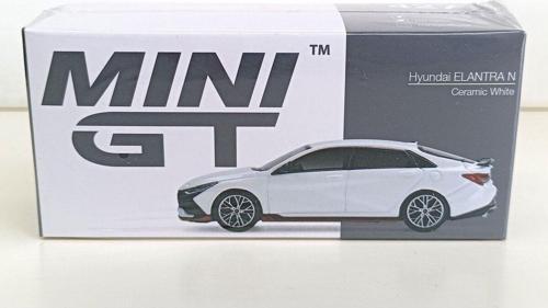 Minigt 1:64 Hyundai Elentra N Ceramic White