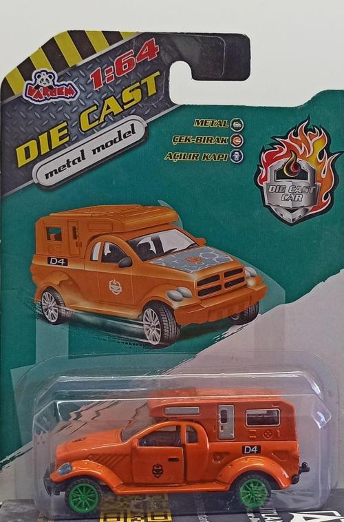 Dianomi V. 1:64 Çek Birak Metal Kapilar Açılır. Chrysler Pick-Up D4 Küçük Boy