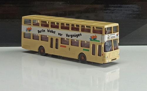 1:87 Man Sd 200 Berlin Bus ( Mini Boy) Figürlü