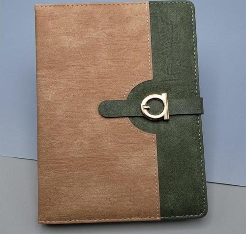 Termo Deri Defter Koyu Taba