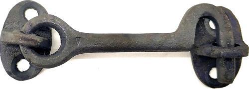 Antika Tarz Dekoratif Pirinç Maymuncuk Çengeli - 8,5cm, Oksit