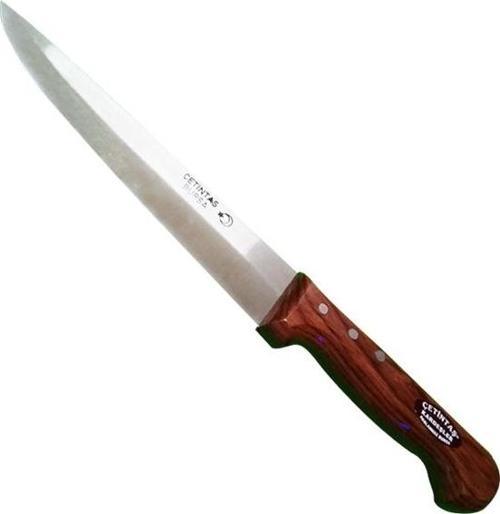Çetintaş Bursa Kurban ve Kasap Bıçağı No:3, 18 cm, Ahşap Gül Sap