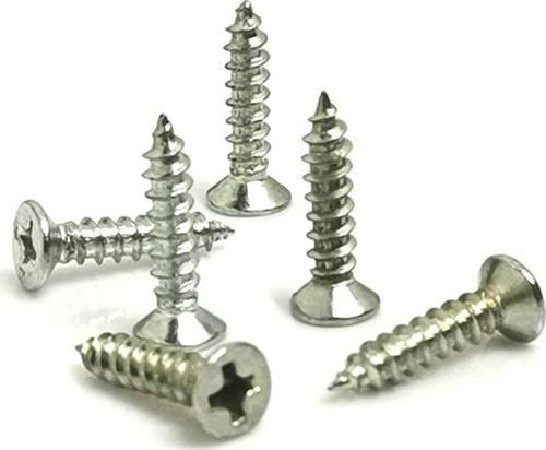 Klips, Menteşe, Ayak, Ağaç, Sunta Vidası 3x13 mm - Nikel 100 Adet