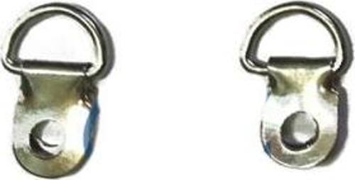 Rambo Tel Resim, Tablo, Çerçeve Askısı - 10x14mm, Nikel, 10 Adet