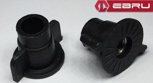 Plastik Kelebek Somun M6 - 100 Adet