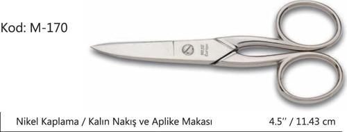 Rose Europe Kalın Nakış Makası Süper Kalite No:4.5 11,43 CM