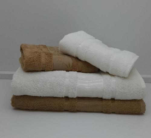 50X90 / 85X150 Bamboo Park Organik Bambu Banyo/El Havlusu Seti 4 Parça-2/2