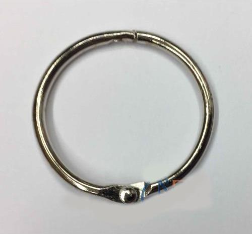 Kilitli Yuvarlak Halka, 2,5cm - 100 Adet