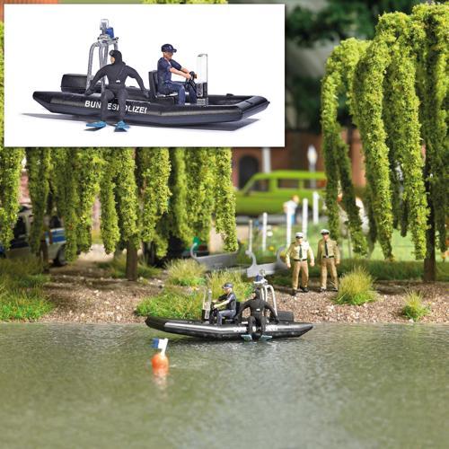 Maket Model Polis Botu HO 1/87 N:5485
