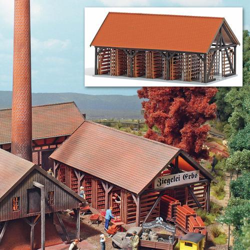 Maket Model Tuğla Fabrikası HO 1/87 N:1551