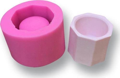 Döküm Beton Hediyeli Silikon Kalıp 52x47mm No:59