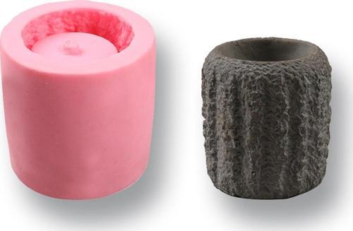 Döküm Beton Hediyeli Silikon Kalıp 67x66mm No:48 