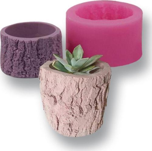 Döküm Beton Hediyeli Silikon Kalıp 75x45mm No:60 