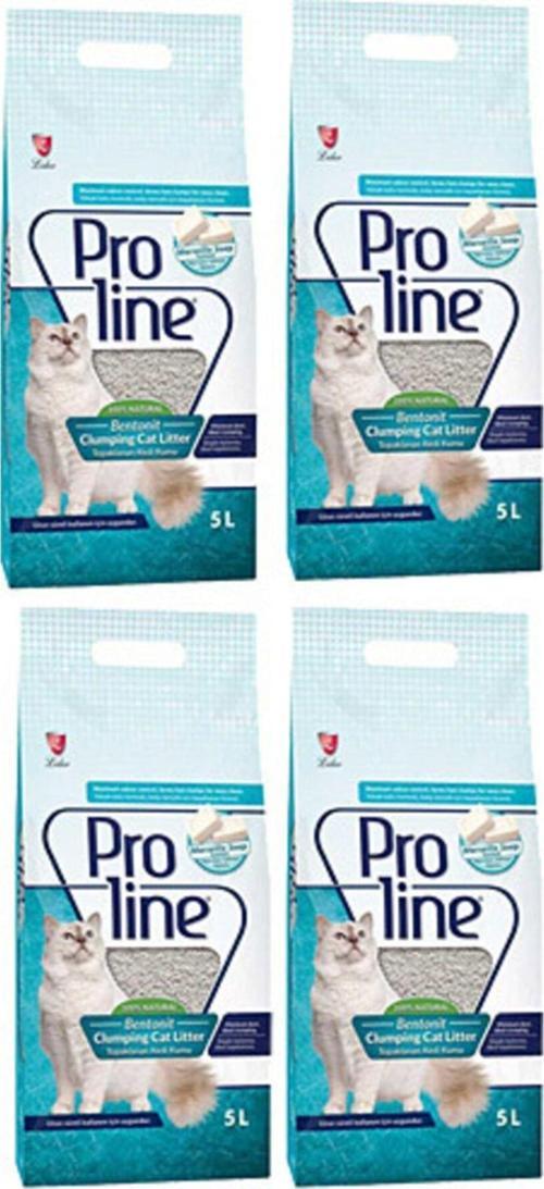 Marsilya Sabunlu Bentonite Topaklanan Kedi Kumu 5 Lt X 4 Adet