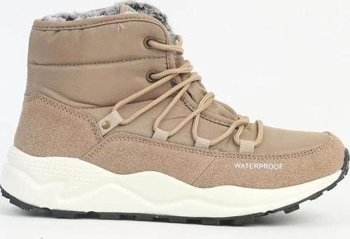 ® Bej Su Geçirmez Waterproof Kadın Bot İTHAL BNI-11156