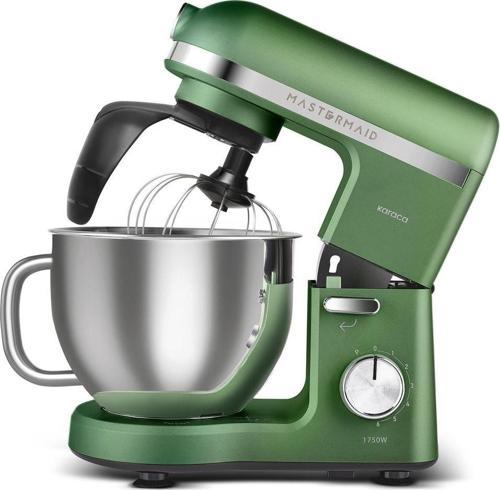 Mastermaid Chef Pro Çift Kollu 1750w Stand Mikser Emerald Green