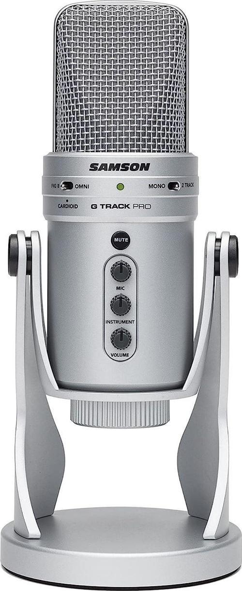 G-Track Pro Silver Profesyonel USB Kondenser Mikrofon
