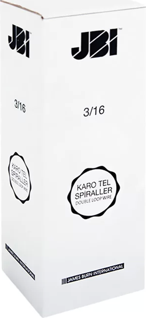 JBİ KARO TEL SPİRAL 3/16 1-10 SAYFA BEYAZ 100LÜ