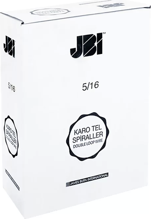 JBİ KARO TEL SPİRAL 5/16 25-45 SAYFA SİYAH 100LÜ
