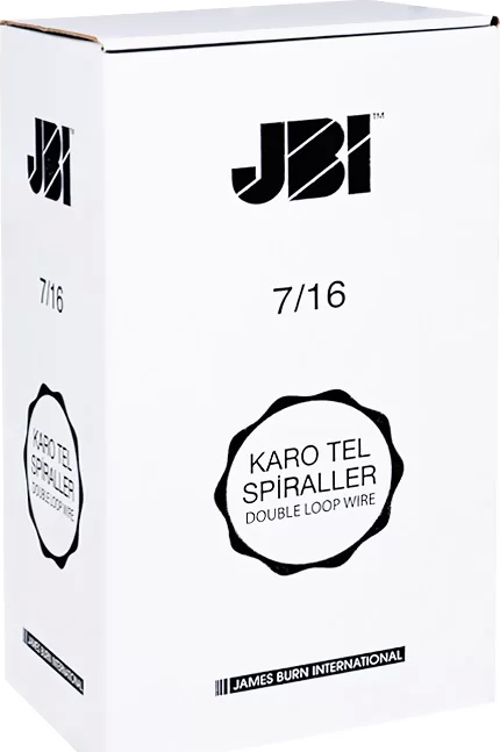 JBİ KARO TEL SPİRAL 7/16 60-75 SAYFA BEYAZ 100LÜ
