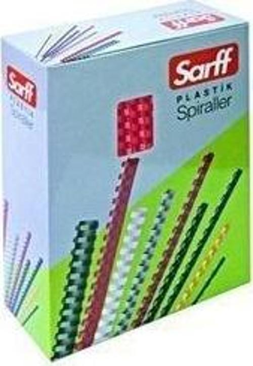 12mm PLASTİK SPİRAL BEYAZ 100'LÜ (40-60syf)