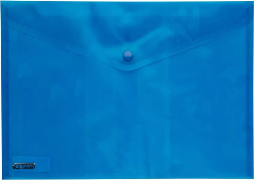 BP230 Mavi Çıtçıtlı A4 Dosya (12 li Paket)