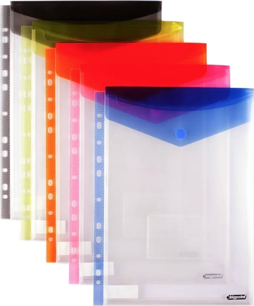 BP251 Dik Cırtlı Dosya Renkli (12 li Paket)