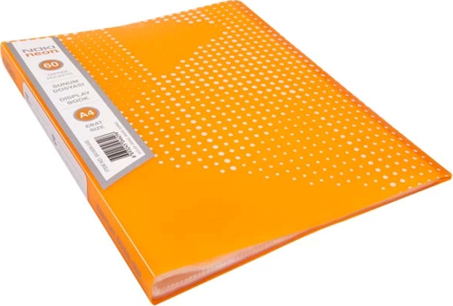 64160-N SUNUM DOSYASI A4 NEON TURUNCU 60LI