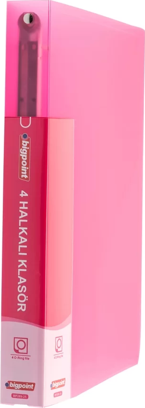 4 Halkalı Klasör Kırmızı