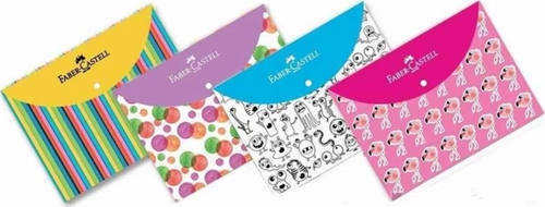 FABER-CASTELL ÇITÇITLI DESENLİ EVRAK DOSYASI A4 (000100)