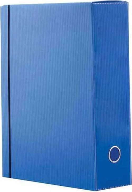 Universal Lastikli Geniş Proje Klasörü 9x24x32 Mavi