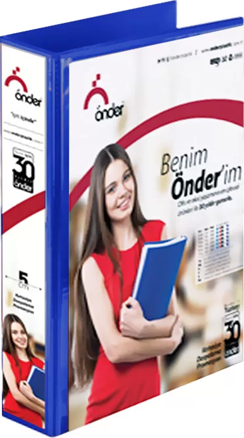 2003-6 2 HALKALI D MEKANİZMALI KLASÖR A4 30mm LACİVERT