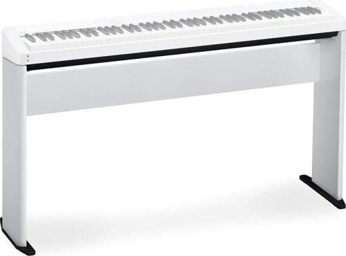 CS-46 WH Taşınabilir Piyano Standı (Beyaz)
