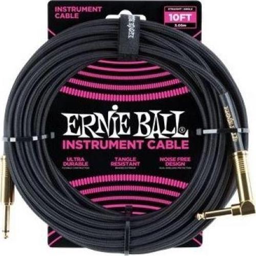 Ernieball P06081 10ft / Enstrüman Kablosu