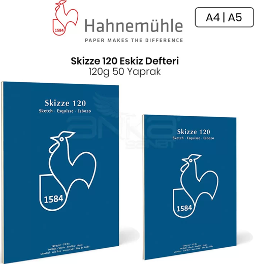 Sketch Pad Eskiz Blok 120g 50 Yaprak
