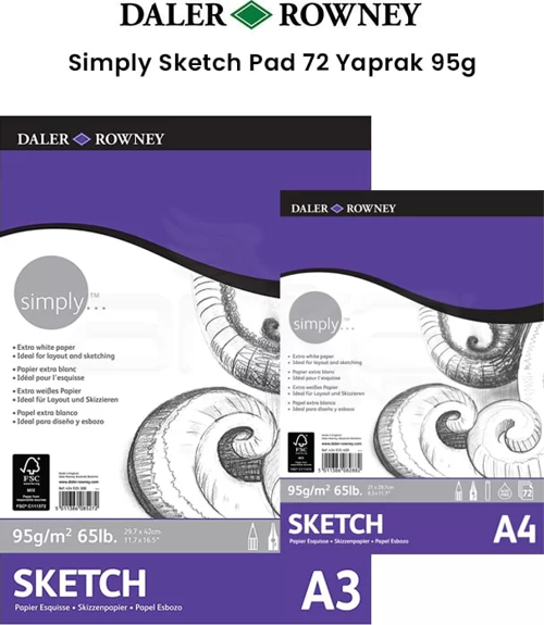 Simply Sketch Pad 72 Yaprak 95g