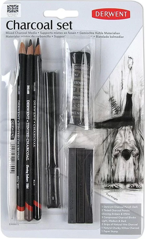 Charcoal Pencils Füzen Seti