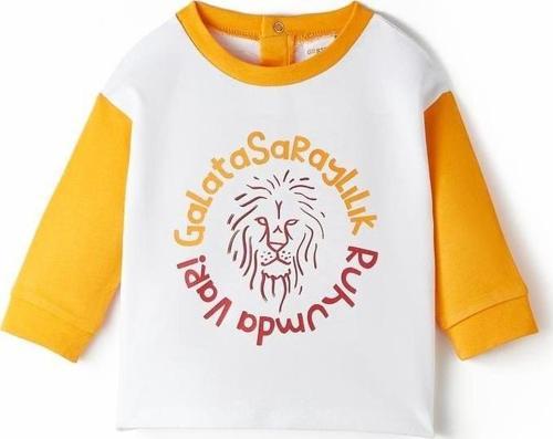 Orijinal Sarı Beyaz Sweat