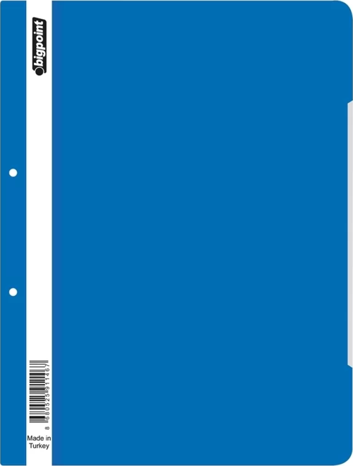 Plastik Mavi BP295 Telli Dosya (50 li Paket)