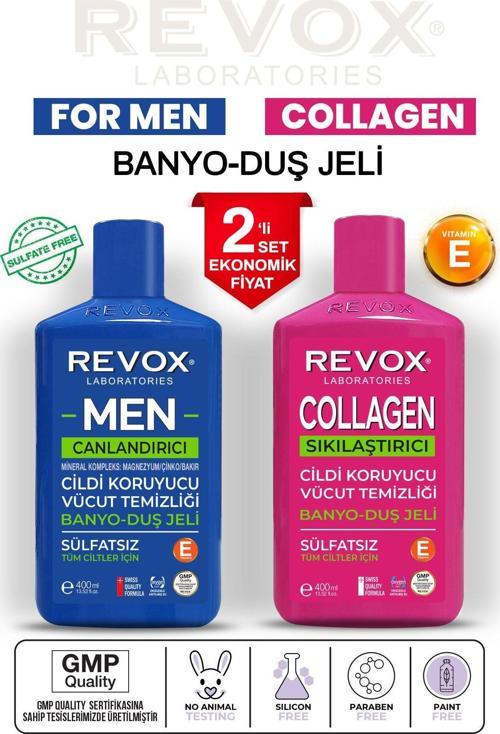 Multi Mineral Complex Cildi Canlandırıcı+Collagen Sıkılaştırıcı Duş Jeli Ekonomik Set